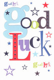 Radiating joy and encouragement, this good luck card sparkles with a playful harmony-mirroring the welcoming spirit of Cockfosters, from its tree-lined avenues to local weekend markets. The phrase 'Good Luck' comes alive in a medley of carefully curated fonts, each letter painted in shades of baby blue, crimson, lively moss green, and royal purple, set against a spotless, bright white surface. Bursts of star motifs in navy, lavender, and sunny yellow sprinkle the scene, evoking the magical twilight of Cockfosters' open spaces and the thrill of new beginnings. The composition is buzzing with a gentle energy, as if the card itself has been cheering from the sidelines at a community event. Its smooth texture hints at craftsmanship, responsiveness, and care-qualities admired in every bouquet hand-arranged for delivery nearby. Ideal for marking milestones big and small-whether exams, opening a new business, or performing at a Cockfosters concert-this card serves as a tangible whisper of support, the kind that carries lasting warmth and inspiration. Every colour and curve feels purposeful, crafting a message of belief and optimism as bright and reassuring as the neighbourhood it calls home.
